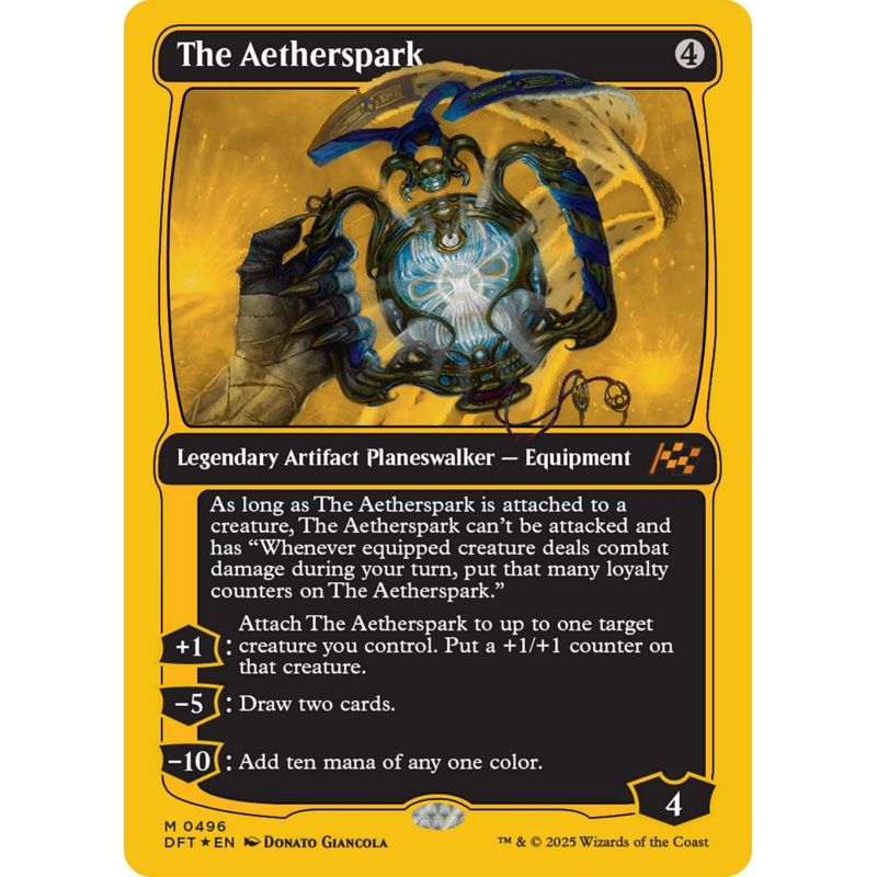 The Aetherspark (First-Place Foil) [Aetherdrift]