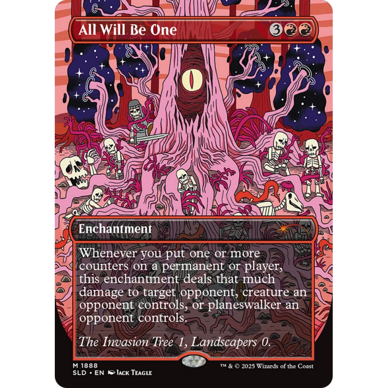 All Will Be One (Rainbow Foil) [Secret Lair Drop Series]