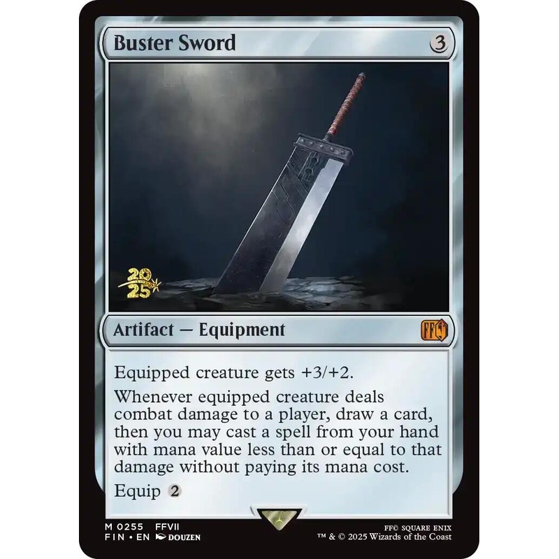 Buster Sword [FINAL FANTASY Prerelease Promo]