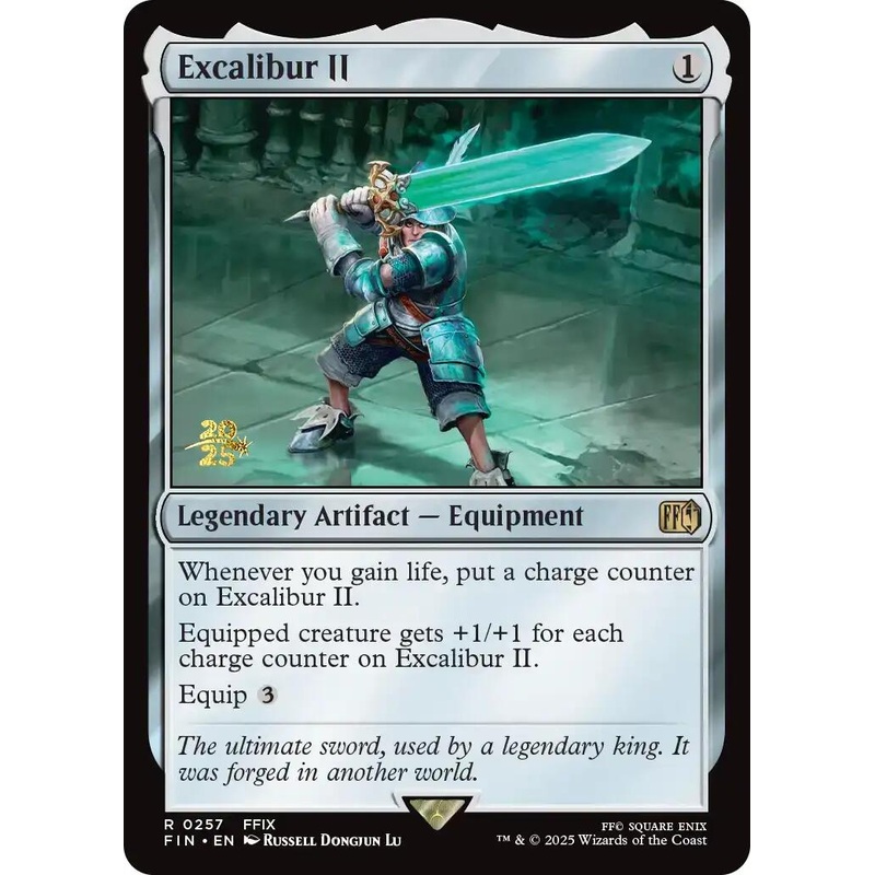 Excalibur II [FINAL FANTASY Prerelease Promo]