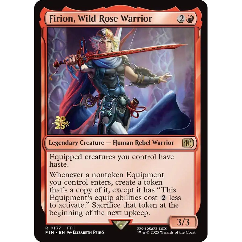 Firion, Wild Rose Warrior [FINAL FANTASY Prerelease Promo]
