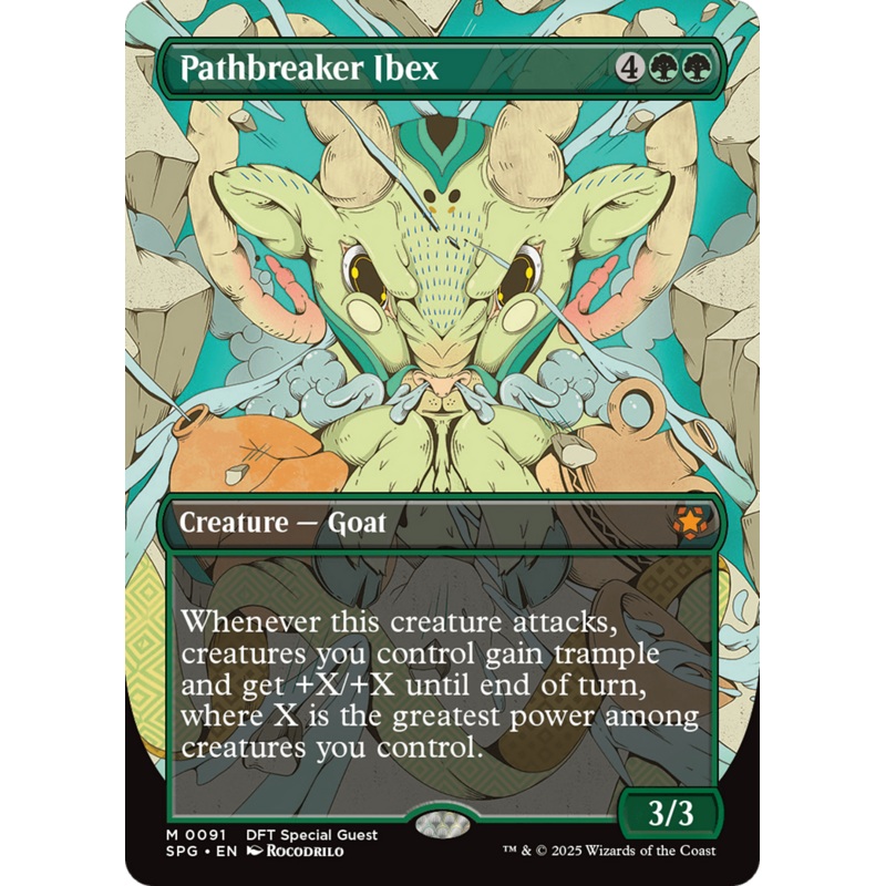 Pathbreaker Ibex (Borderless) [Aetherdrift Special Guests]
