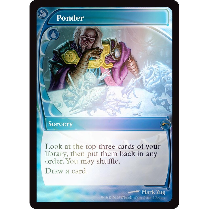 Ponder (Future Sight) [Secret Lair Drop Series]
