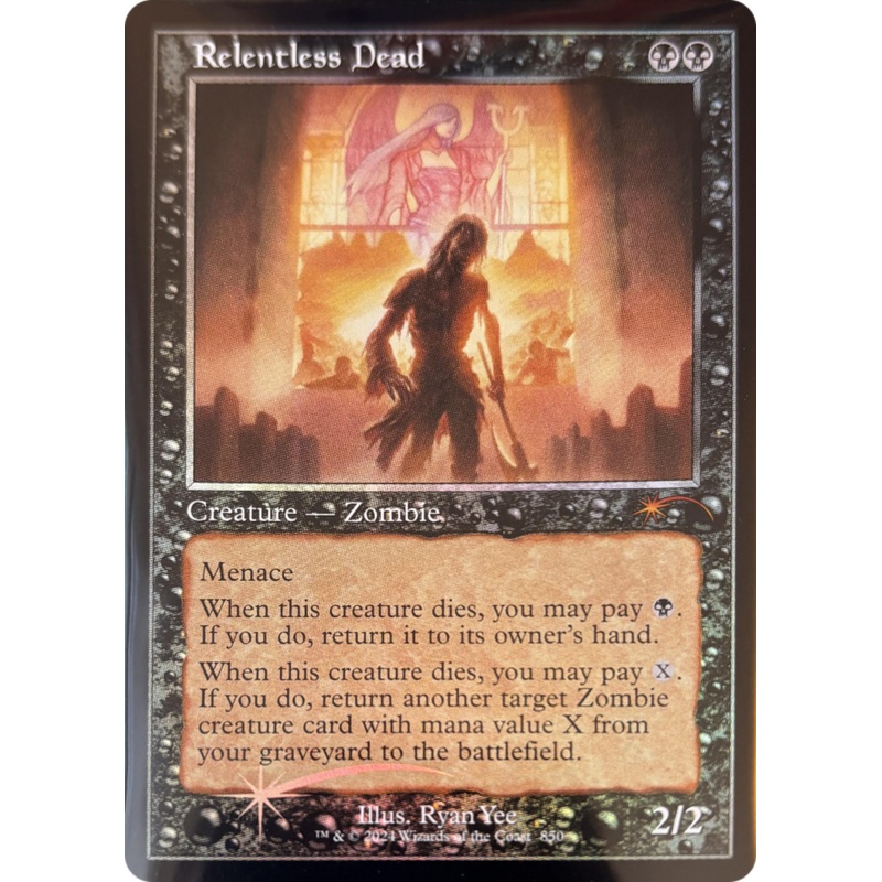 Relentless Dead (Retro Frame) [Secret Lair Drop Series]