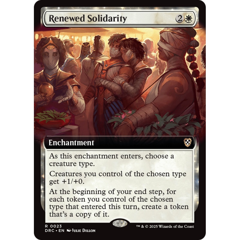 Renewed Solidarity (Extended Art) [Aetherdrift Commander]