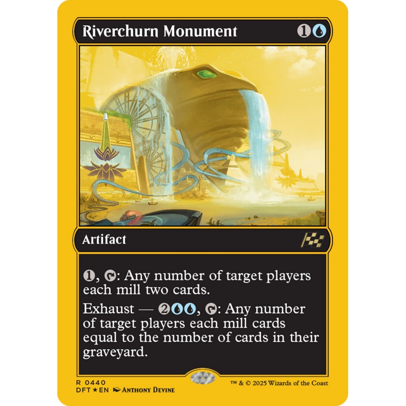Riverchurn Monument (First-Place Foil) [Aetherdrift]