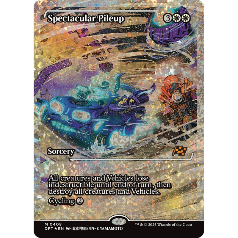 Spectacular Pileup (Showcase) (Fracture Foil) [Aetherdrift]