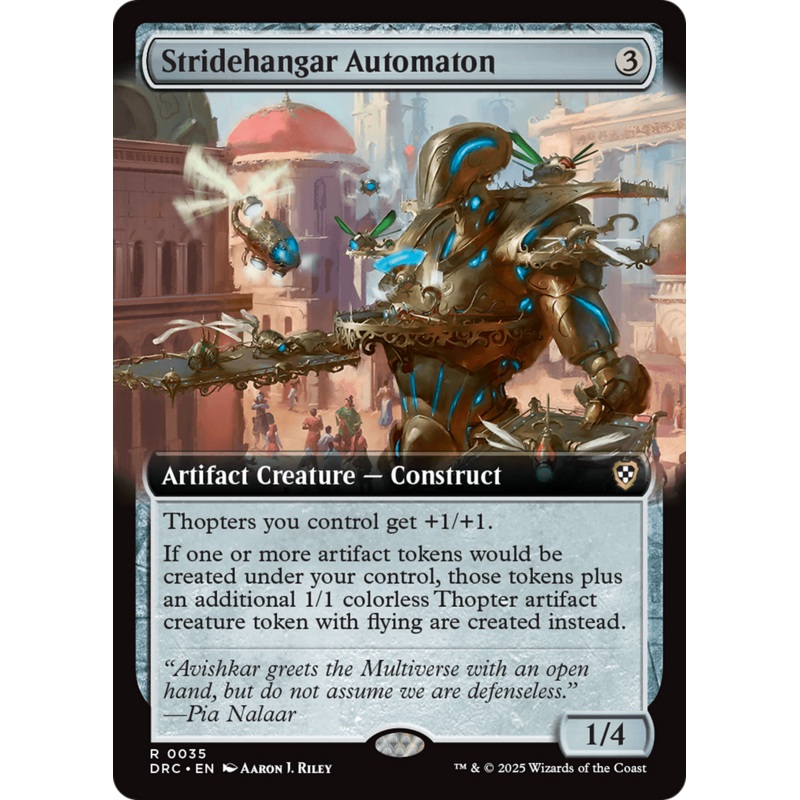 Stridehangar Automaton (Extended Art) [Aetherdrift Commander]