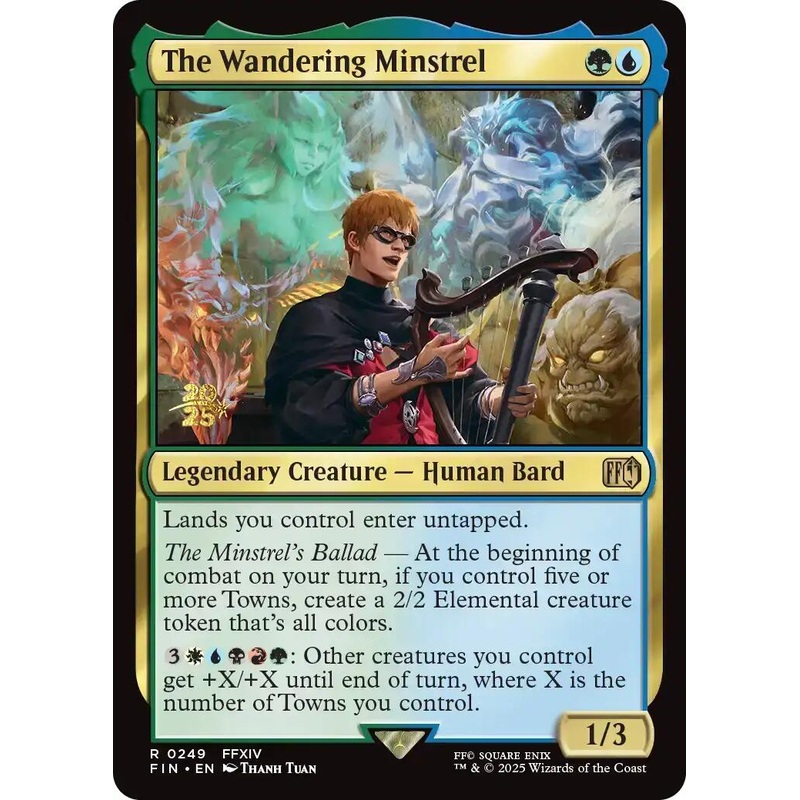The Wandering Minstrel [FINAL FANTASY Prerelease Promo]