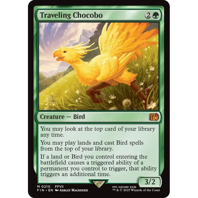 Traveling Chocobo [FINAL FANTASY Prerelease Promo]