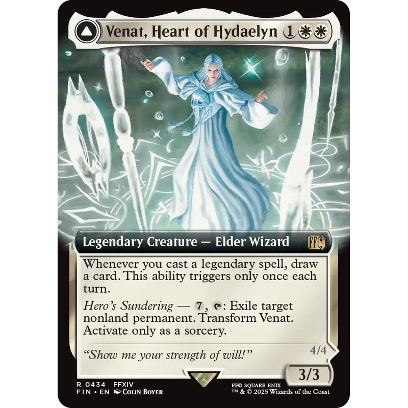 Venat, Heart of Hydaelyn // Hydaelyn, the Mothercrystal (Extended Art) [FINAL FANTASY]