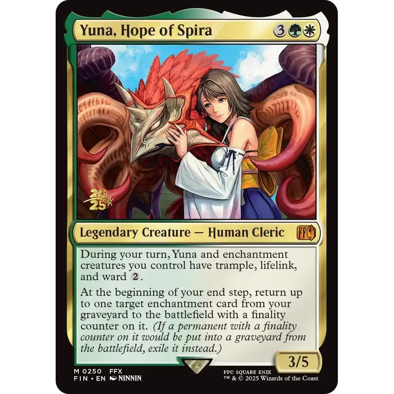 Yuna, Hope of Spira [FINAL FANTASY Prerelease Promo]
