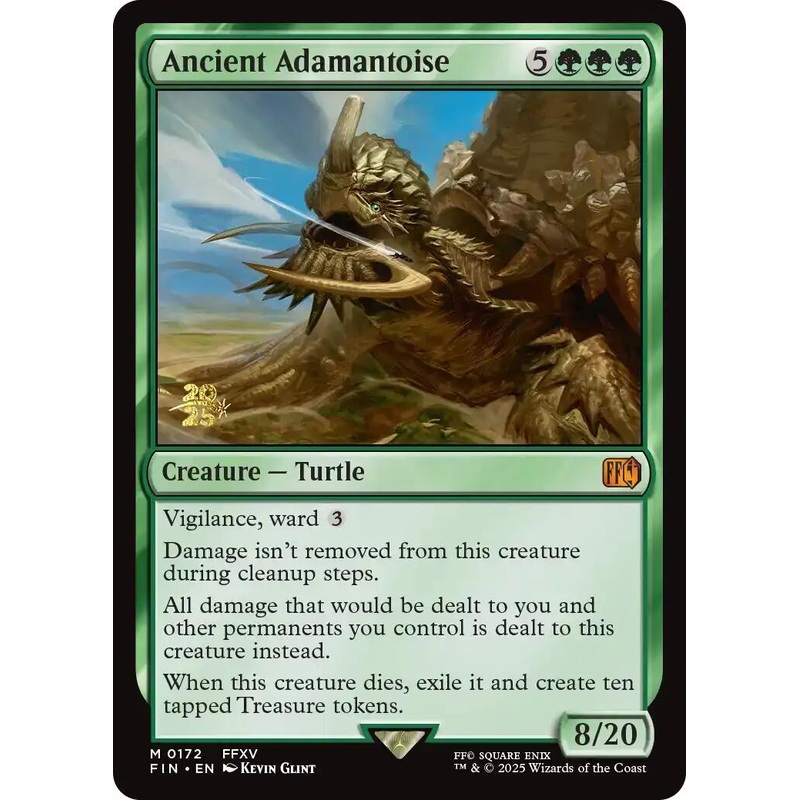 Ancient Adamantoise [FINAL FANTASY Prerelease Promo]