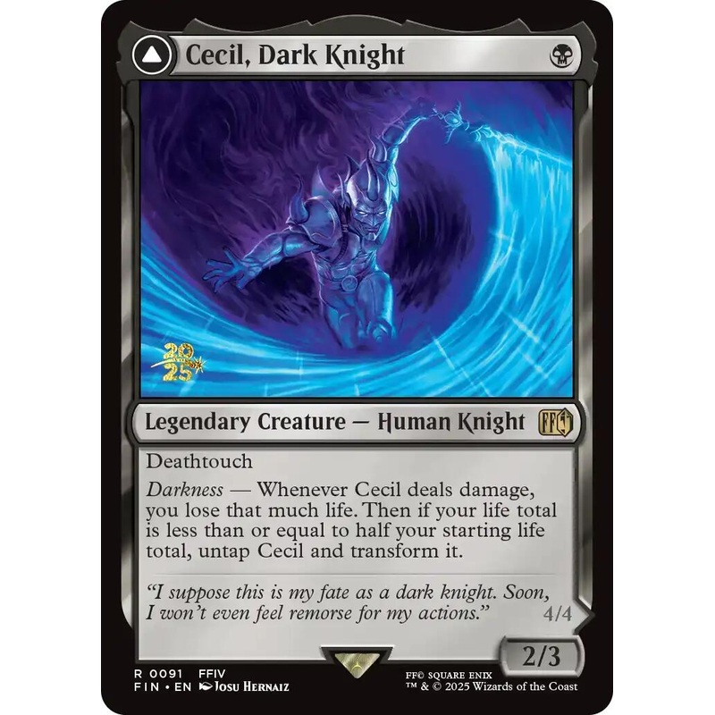 Cecil, Dark Knight [FINAL FANTASY Prerelease Promo]
