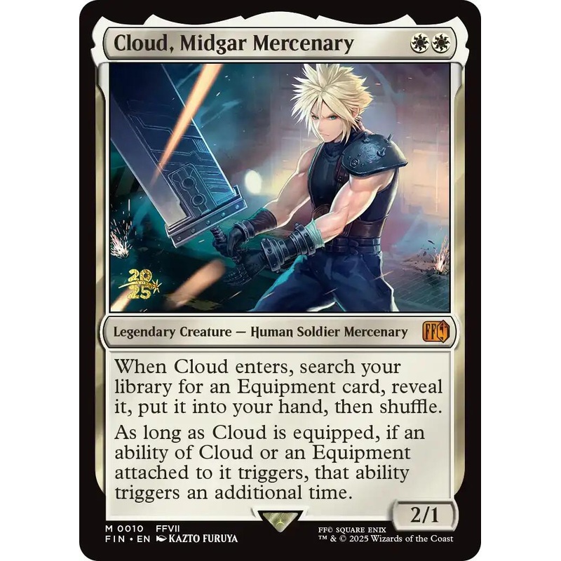 Cloud, Midgar Mercenary [FINAL FANTASY Prerelease Promo]