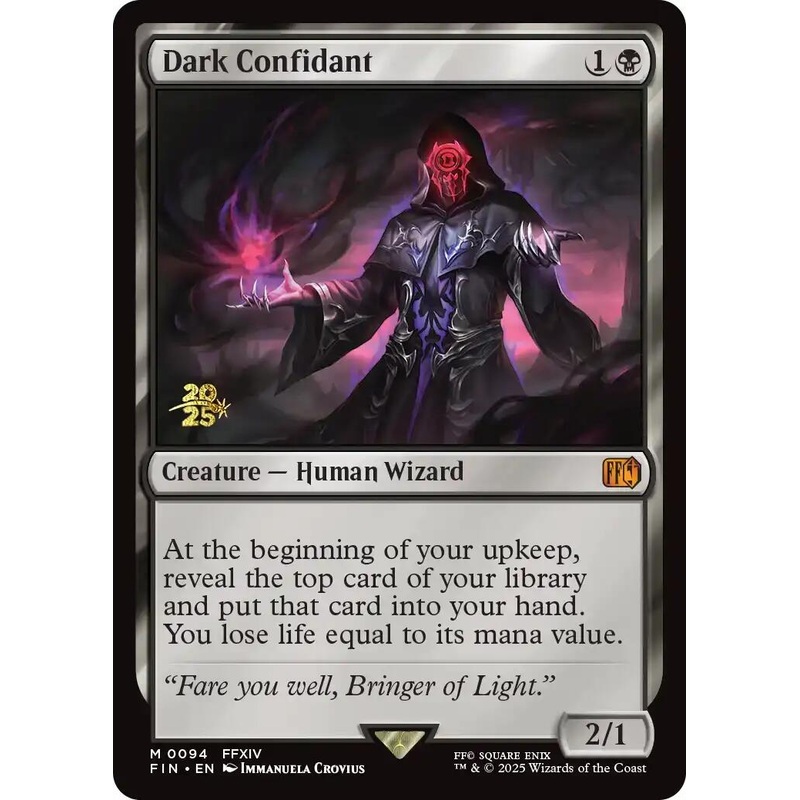 Dark Confidant [FINAL FANTASY Prerelease Promo]
