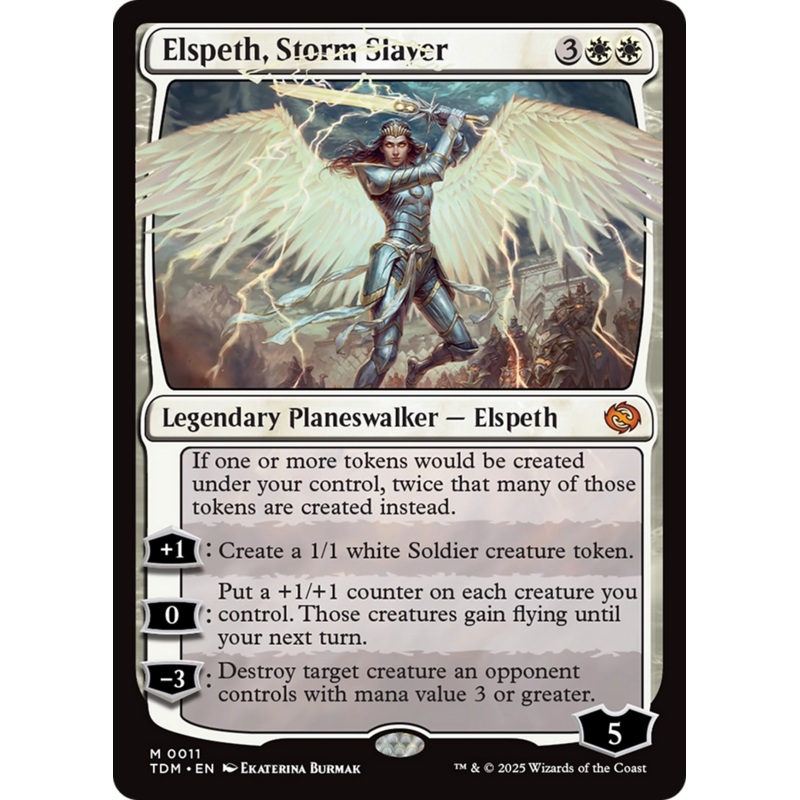 Elspeth, Storm Slayer [Tarkir: Dragonstorm]