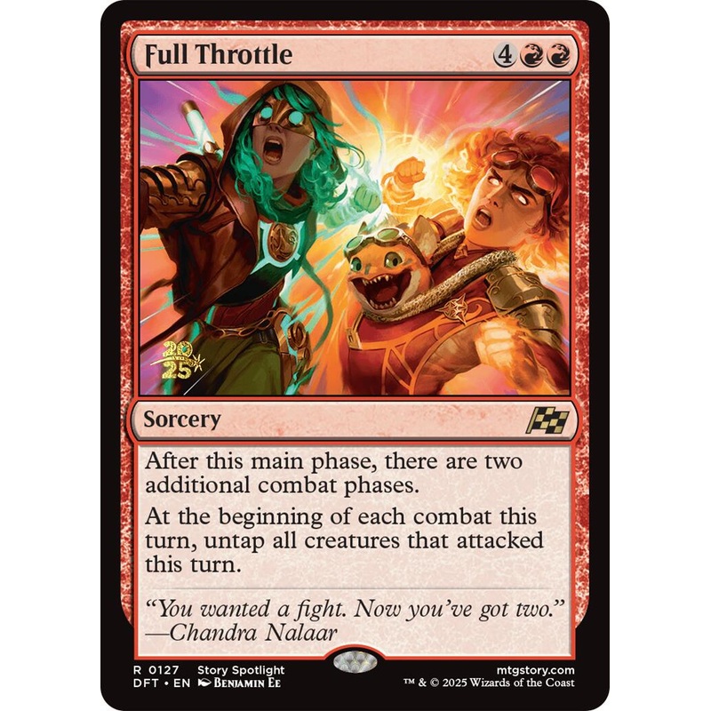 Full Throttle [Aetherdrift Prerelease Promos]
