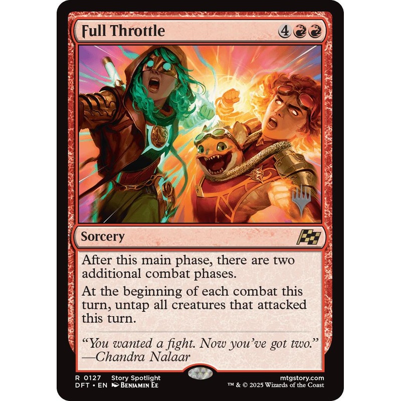 Full Throttle (Promo Pack) [Aetherdrift Promos]