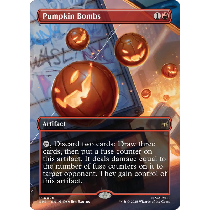 Pumpkin Bombs (Borderless) [Marvel's Spider-Man: Eternal-Legal]