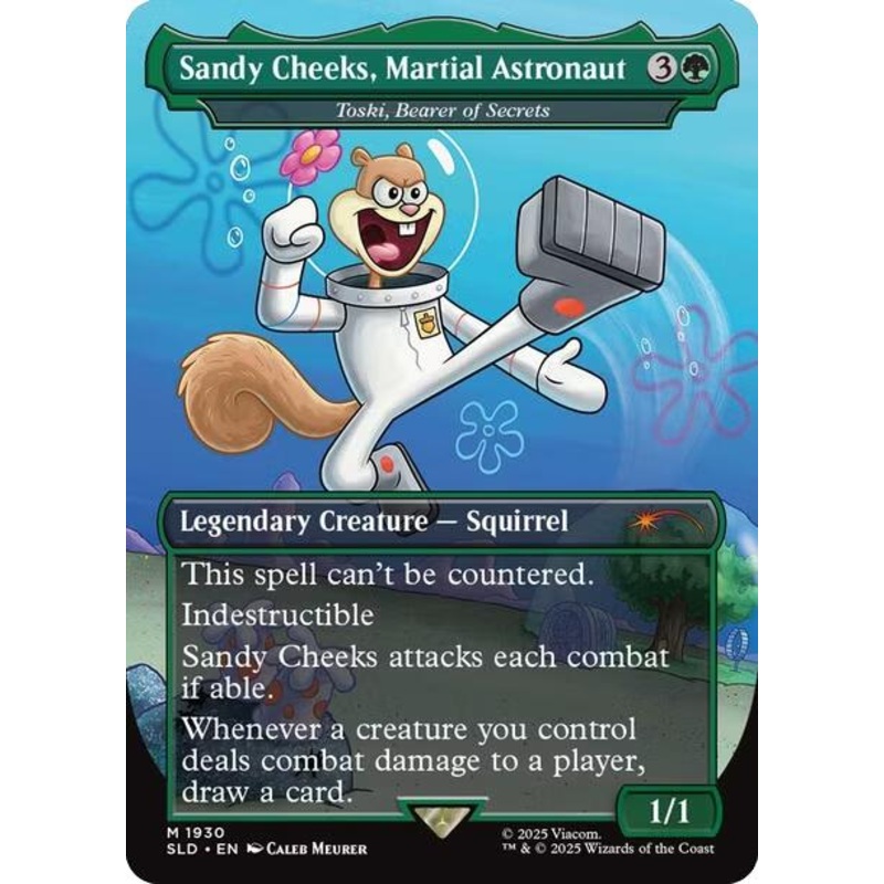 Sandy Cheeks, Martial Astronaut - Toski, Bearer of Secrets [Secret Lair Drop Series]