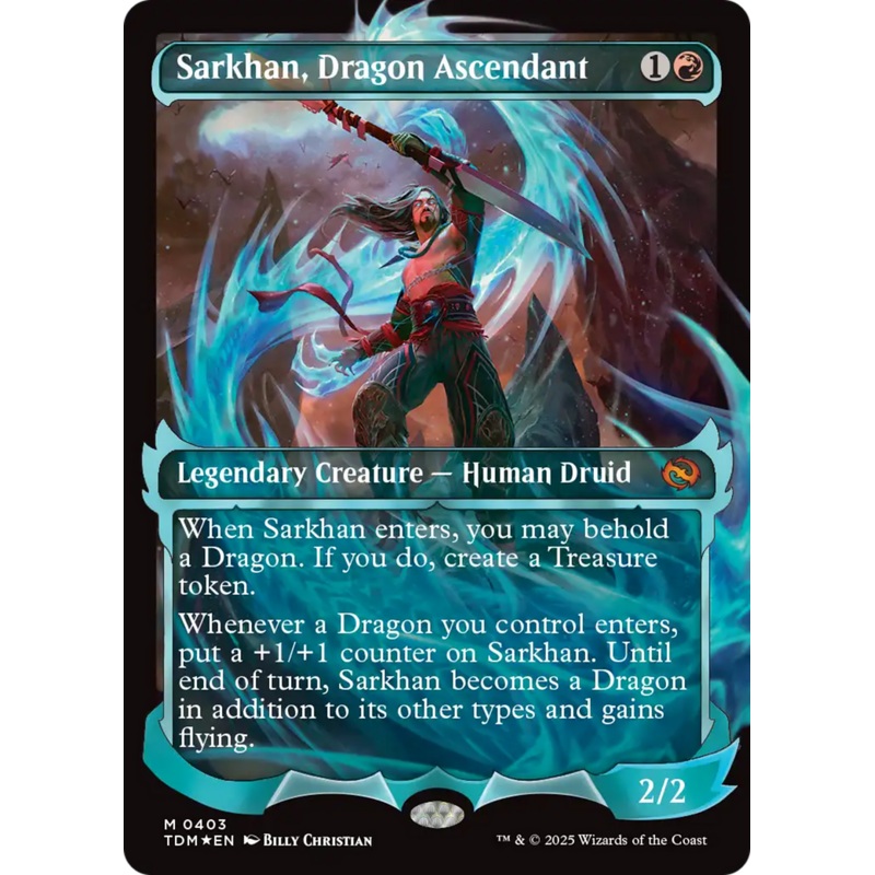 Sarkhan, Dragon Ascendant (0403) (Showcase) [Tarkir: Dragonstorm]