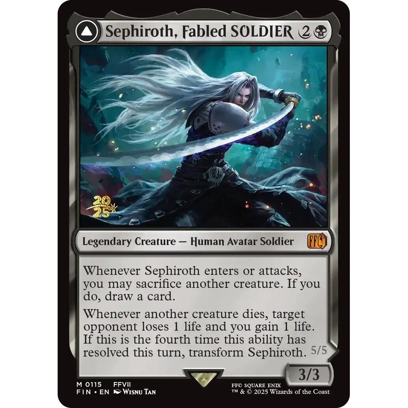 Sephiroth, Fabled SOLDIER [FINAL FANTASY Prerelease Promo]