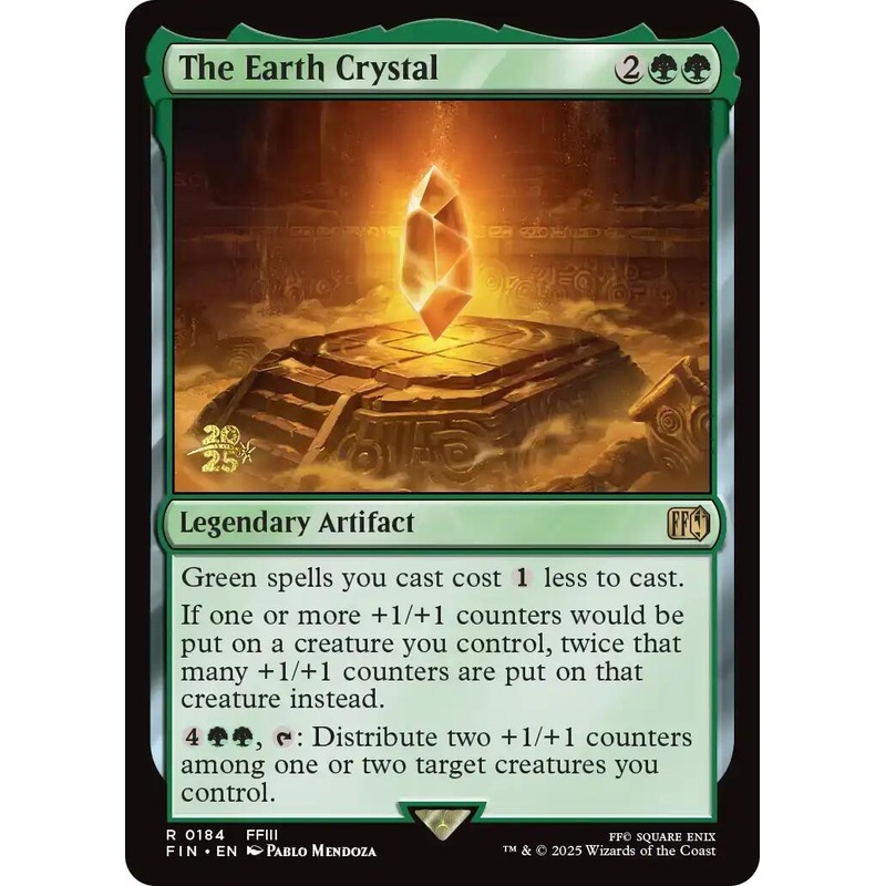 The Earth Crystal [FINAL FANTASY Prerelease Promo]