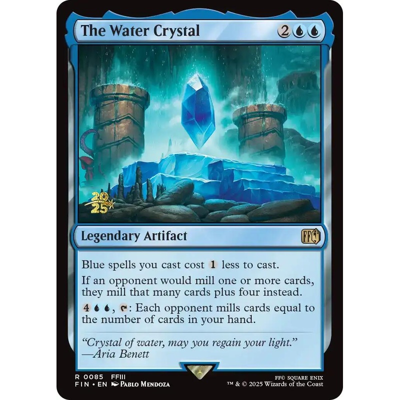 The Water Crystal [FINAL FANTASY Prerelease Promo]