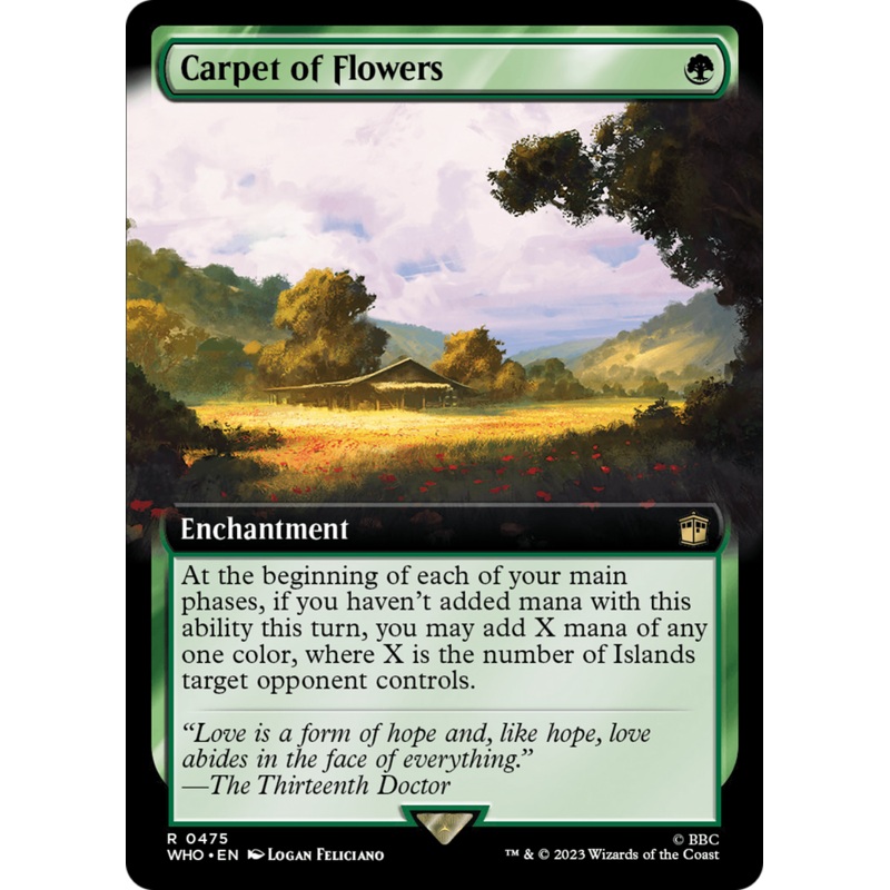 Carpet of Flowers (Extended Art) [Doctor Who]