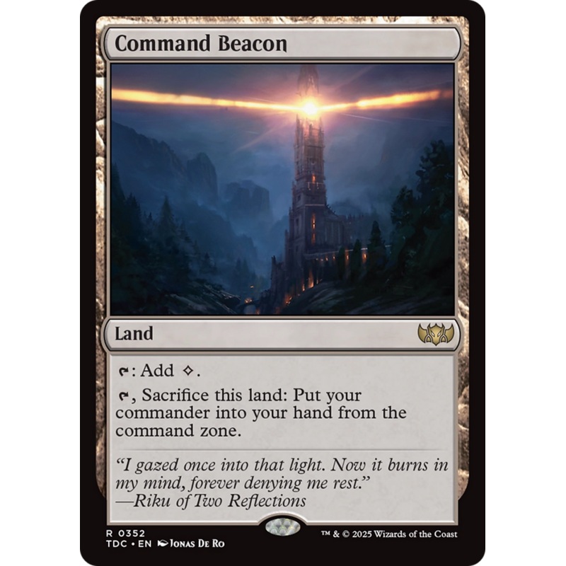 Command Beacon [Tarkir: Dragonstorm Commander]