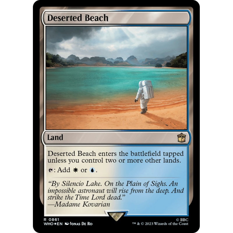 Deserted Beach (Surge Foil) [Doctor Who]