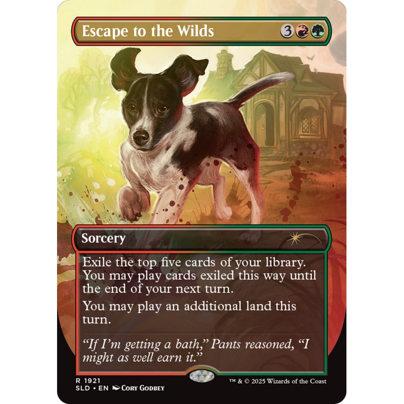 Escape to the Wilds (1921) (Rainbow Foil) [Secret Lair Drop Series]