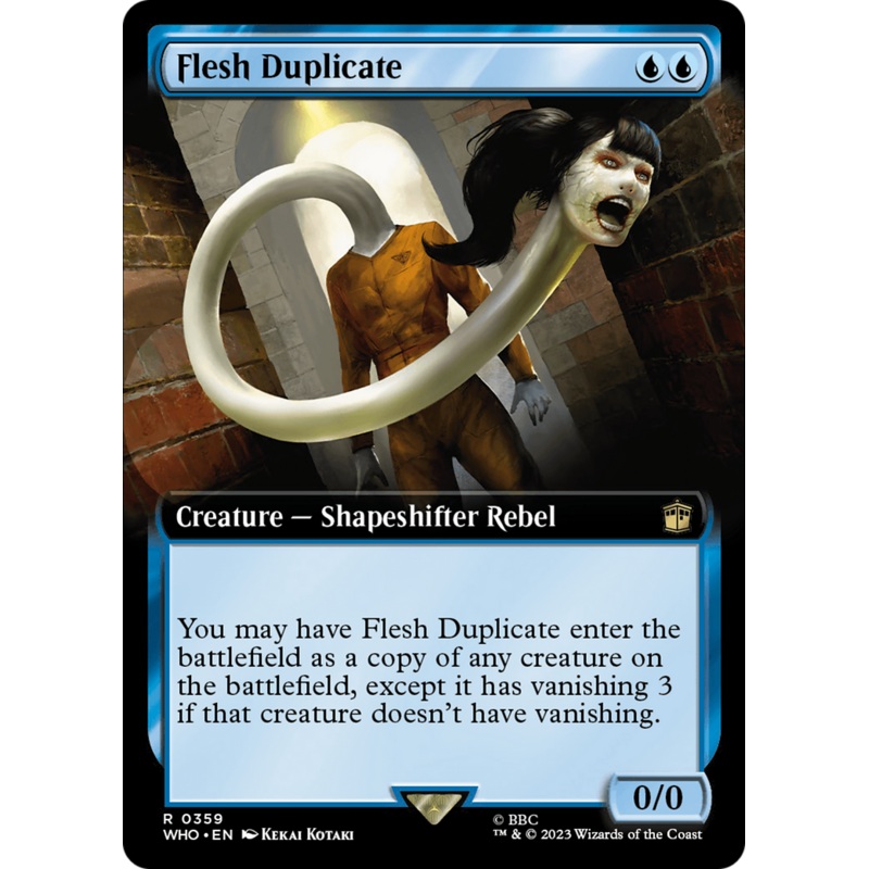 Flesh Duplicate (Extended Art) [Doctor Who]