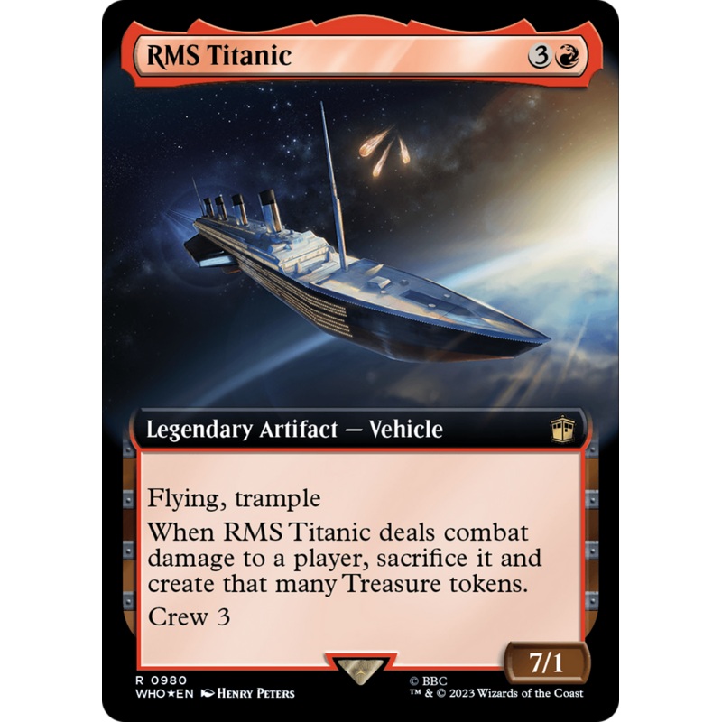 RMS Titanic (Extended Art) (Surge Foil) [Doctor Who]