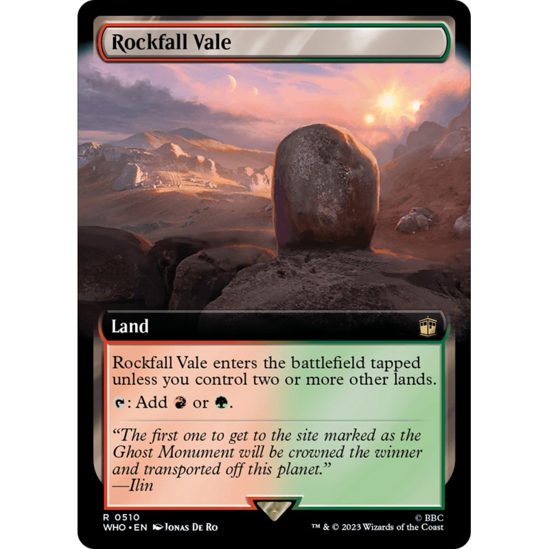 Rockfall Vale (Extended Art) [Doctor Who]
