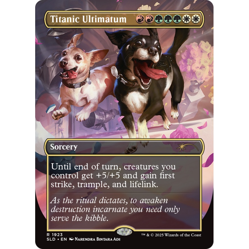 Titanic Ultimatum (1923) (Rainbow Foil) [Secret Lair Drop Series]