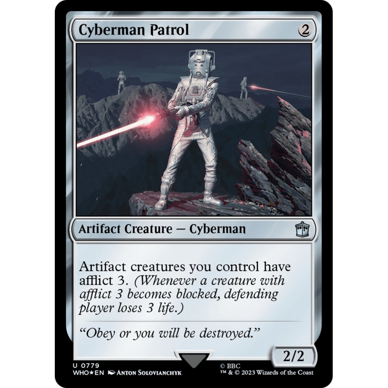 Cyberman Patrol (Surge Foil) [Doctor Who]