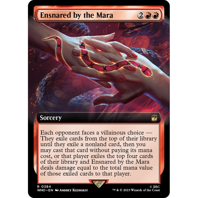 Ensnared by the Mara (Extended Art) [Doctor Who]