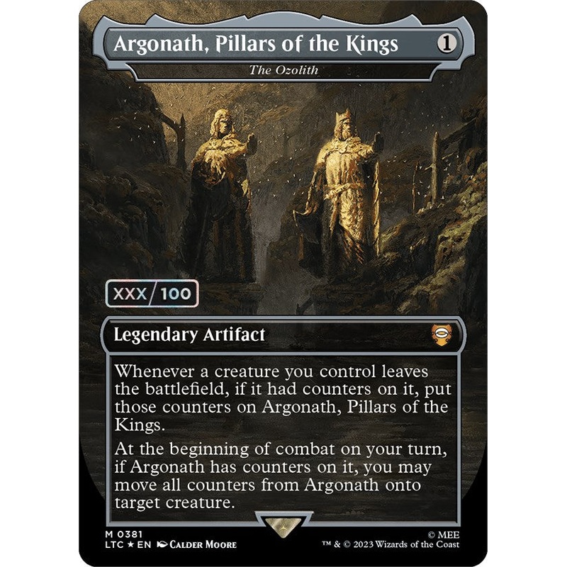 Argonath, Pillars of the Kings - The Ozolith (Serialized) [The Lord of the Rings: Tales of Middle-Earth Commander]