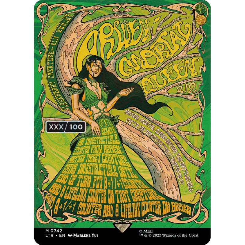 Arwen, Mortal Queen (Borderless Poster) (Serialized) [The Lord of the Rings: Tales of Middle-Earth]