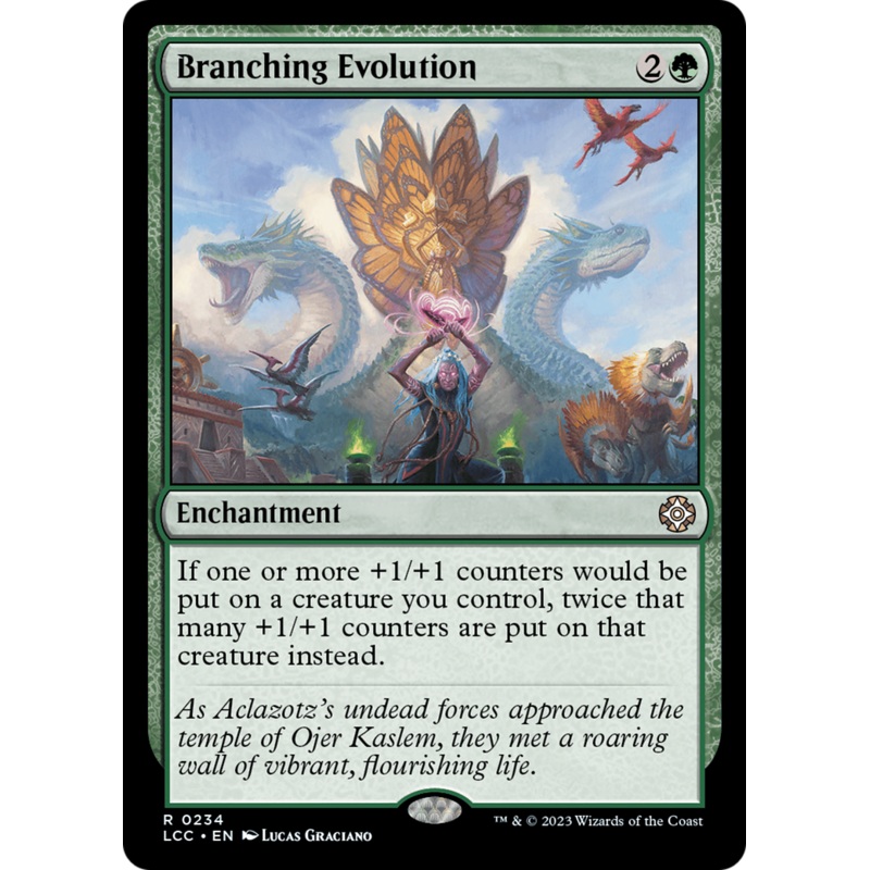 Branching Evolution [The Lost Caverns of Ixalan Commander]