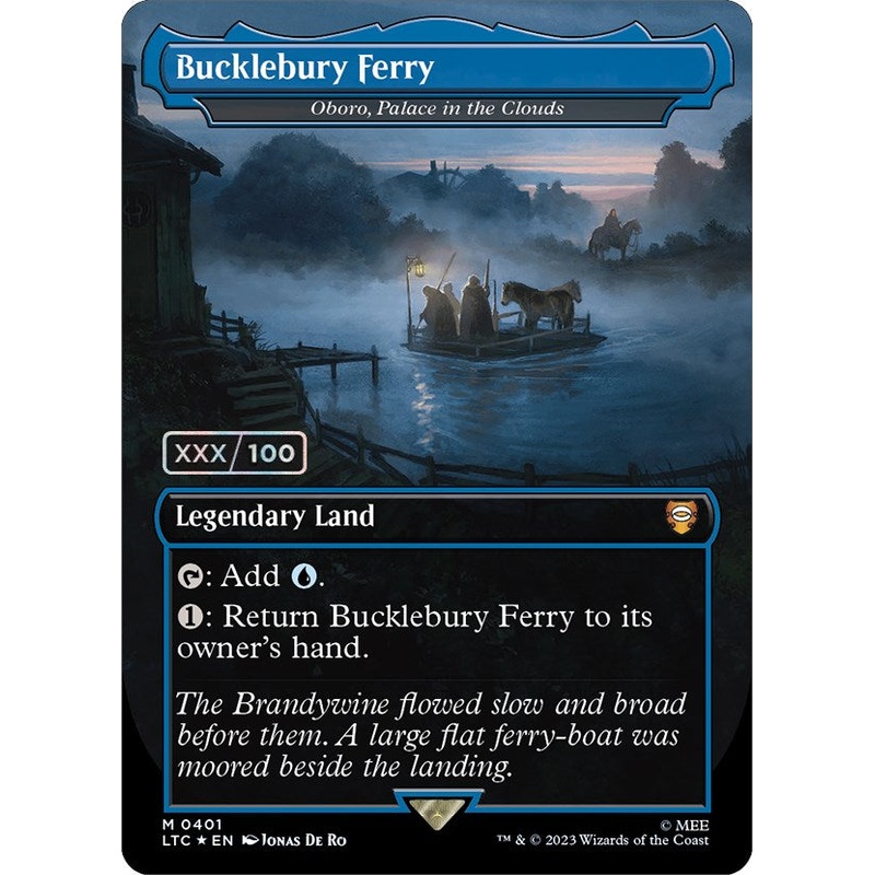 Bucklebury Ferry - Oboro, Palace in the Clouds (Serialized) [The Lord of the Rings: Tales of Middle-Earth Commander]