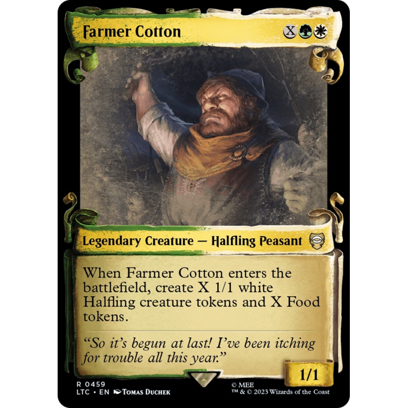 Farmer Cotton [The Lord of the Rings: Tales of Middle-Earth Commander Showcase Scrolls]