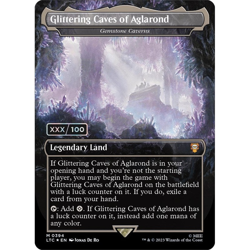 Glittering Caves of Aglarond - Gemstone Caverns (Serialized) [The Lord of the Rings: Tales of Middle-Earth Commander]