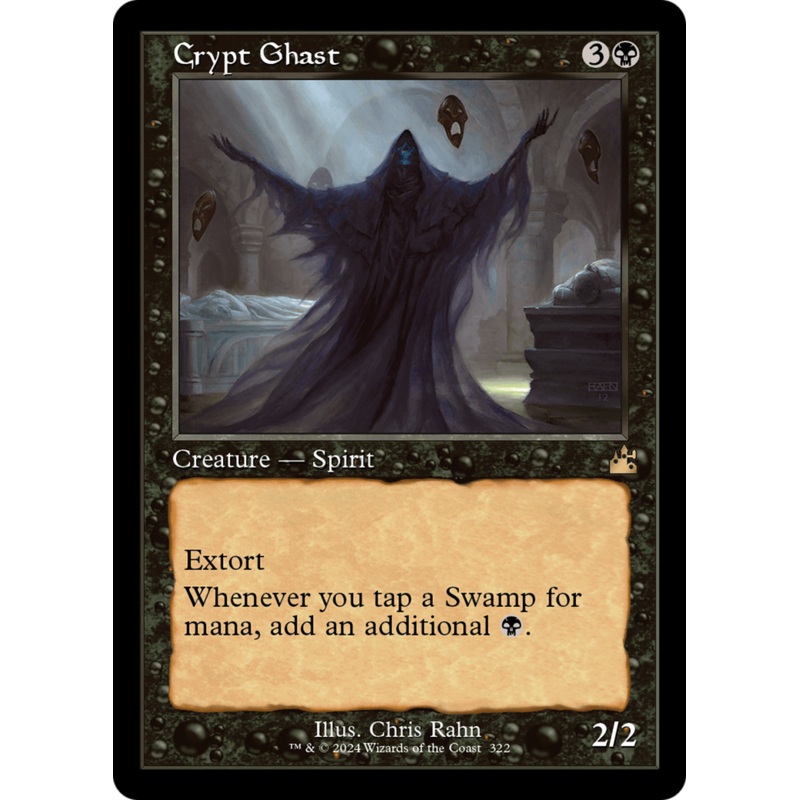Crypt Ghast (Retro Frame) [Ravnica Remastered]