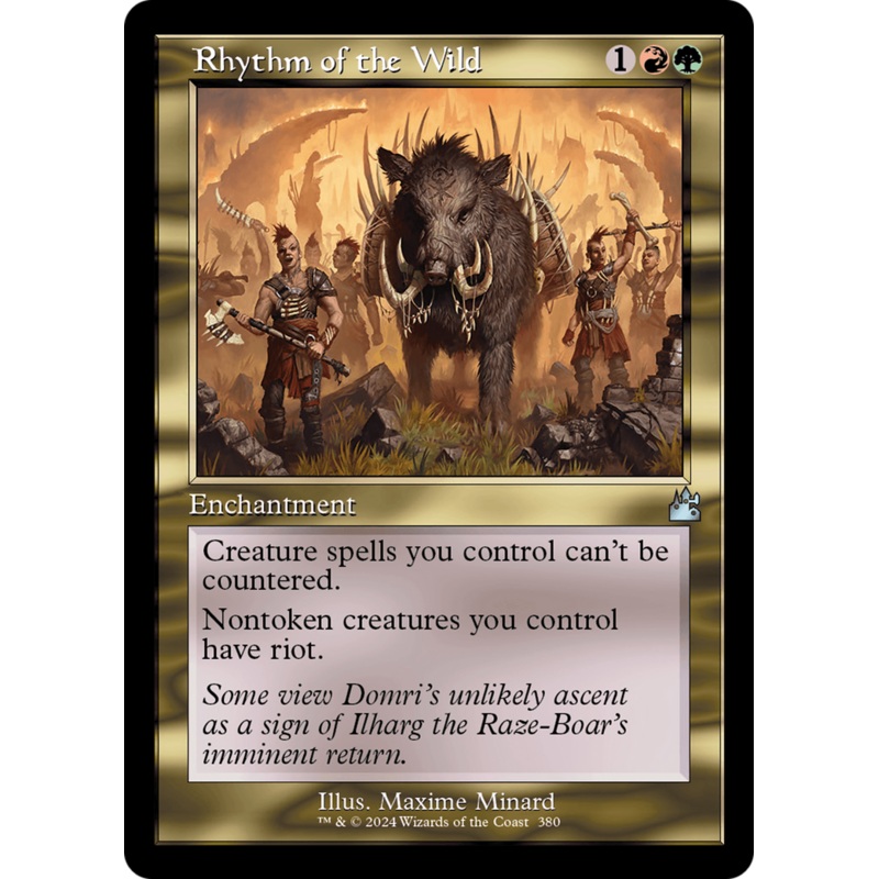 Rhythm of the Wild (Retro Frame) [Ravnica Remastered]