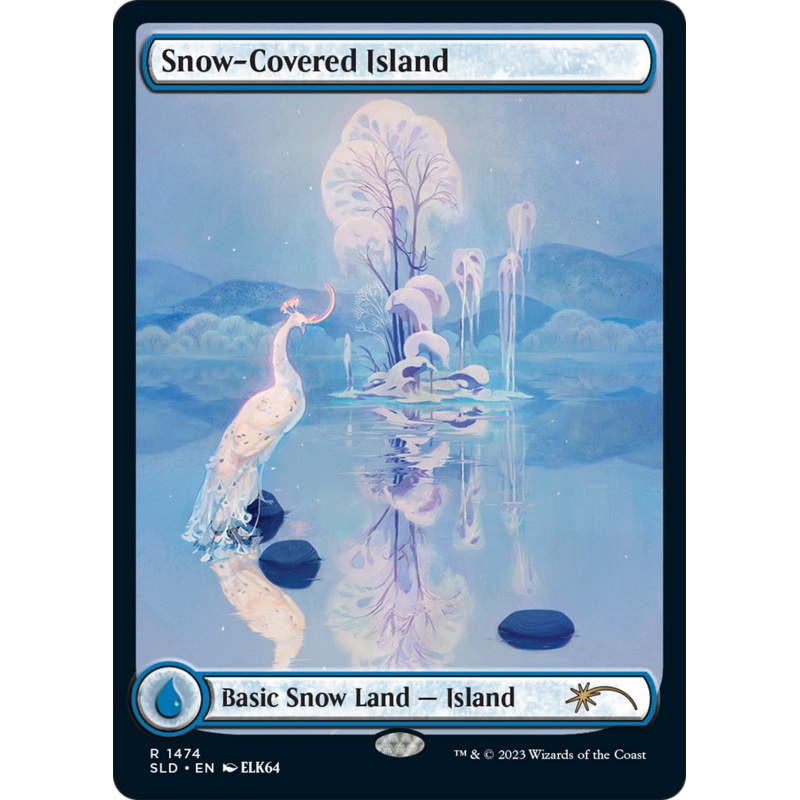 Snow-Covered Island (1474) [Secret Lair Drop Series]