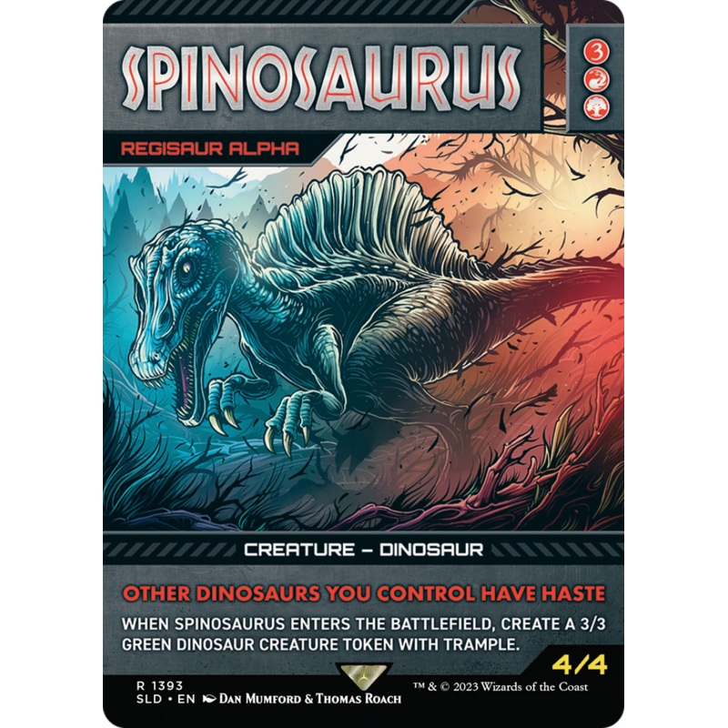 Spinosaurus - Regisaur Alpha [Secret Lair Drop Series]