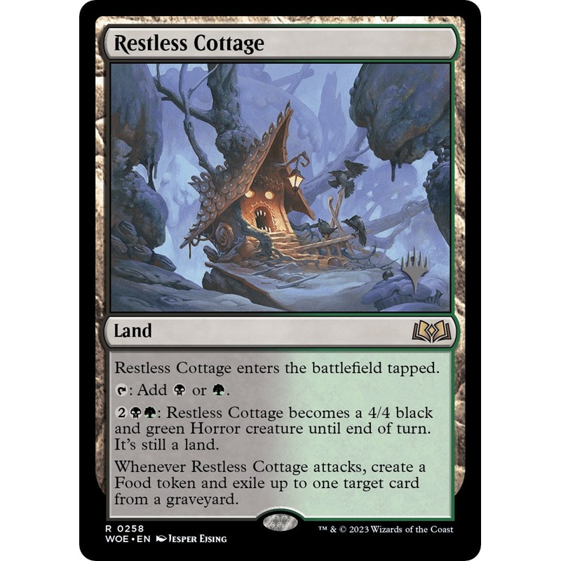 Restless Cottage (Promo Pack) [Wilds of Eldraine Promos]